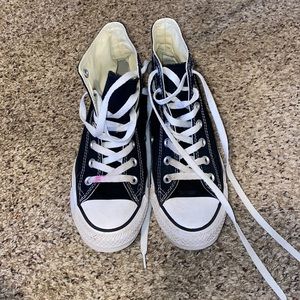COPY - Black high top converse